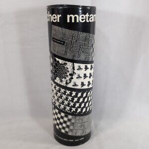 M.C. Escher Metamorphose 4 Print Posters Vintage 14' Long Tube 1988 Cordon Art